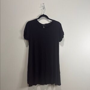 Forever 21 Black Midi Dress